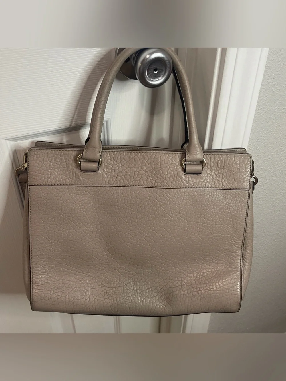 Kate Spade New York Perri Lane Bubbles Romy Satchel Beige